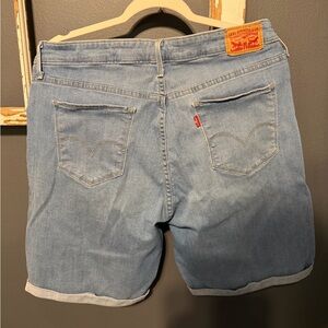 Levi's Women's Classic Light Blue Jean Shorts